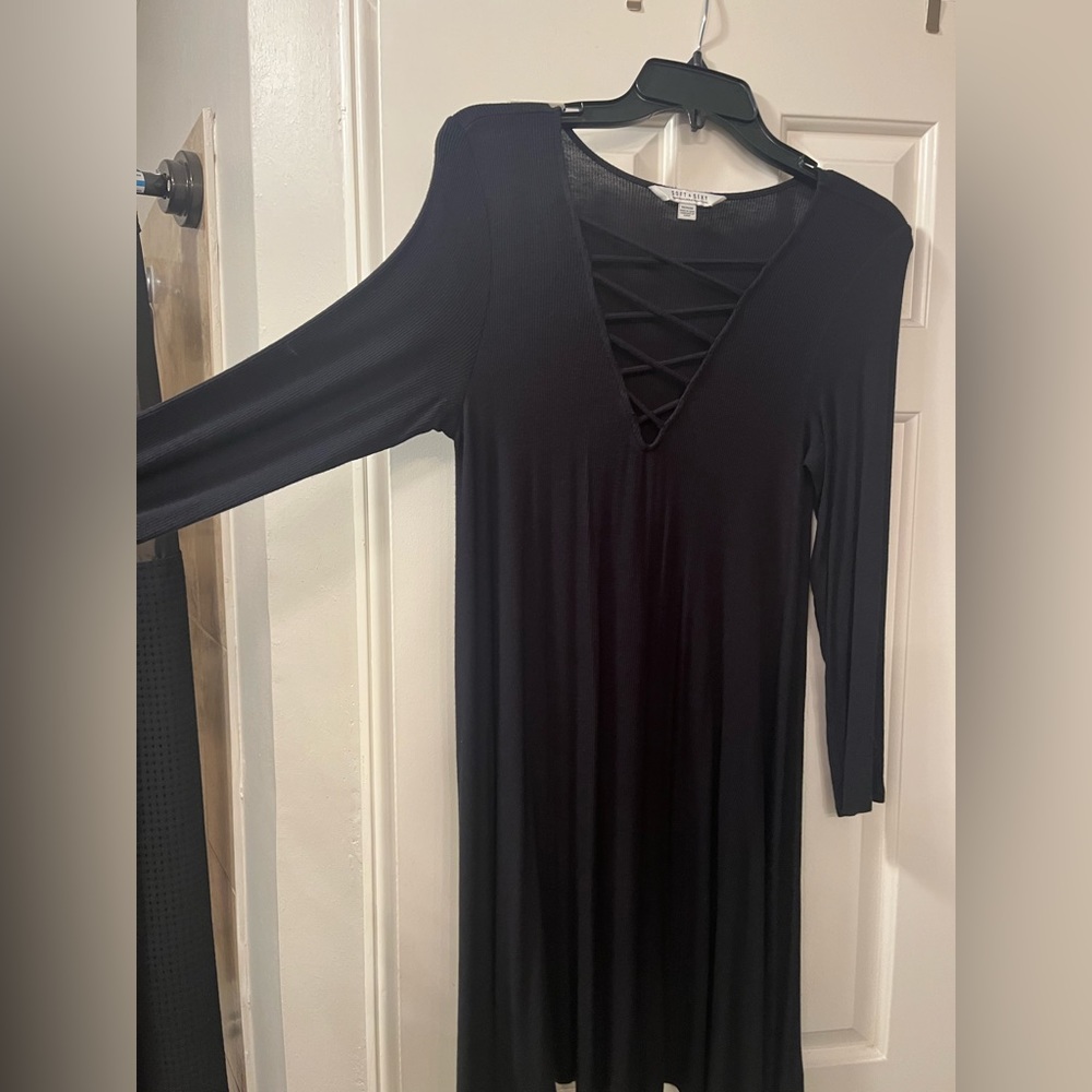 American Eagle Soft & Sexy Black Dress
